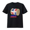Short Sleeve T Shirt Dominican Republic Flag Tambora Music Party Travel S Vintage Washed Slightly Casual Streetwear Fashion