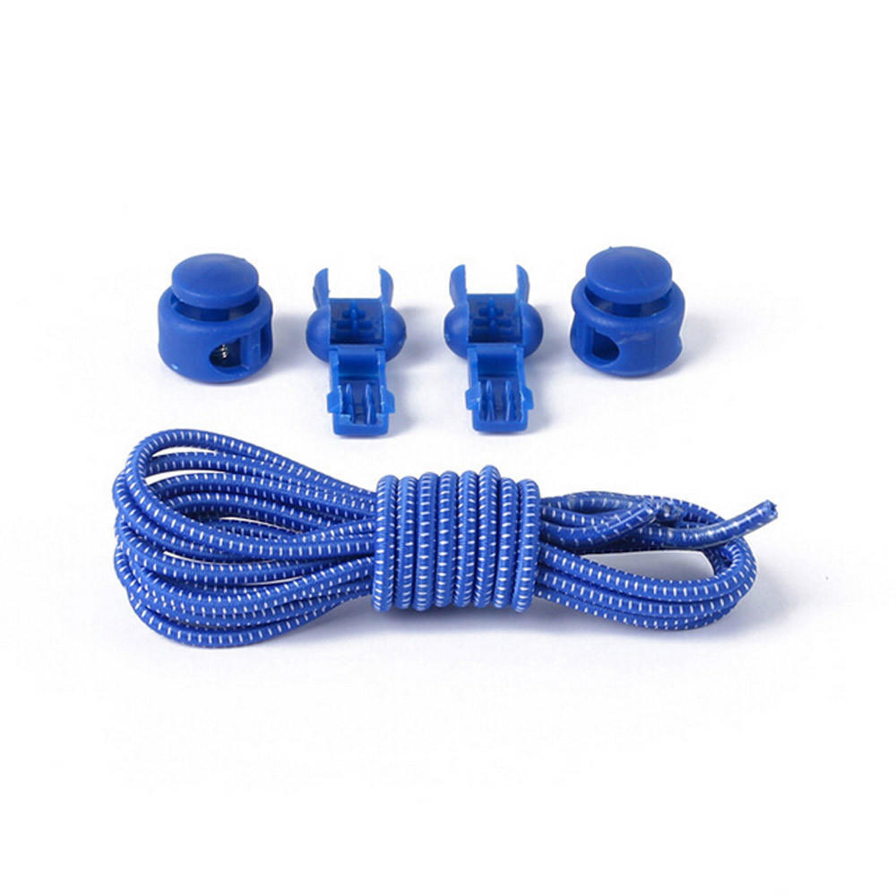 Новые шнурки, эластичные круглые шнурки для обуви, модные шнурки с быстрой фиксацией