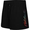 Adidas Neo Comfortable Lace-Up Skin-Friendly Five-Point Casual Shorts Women shorts Black FK9934