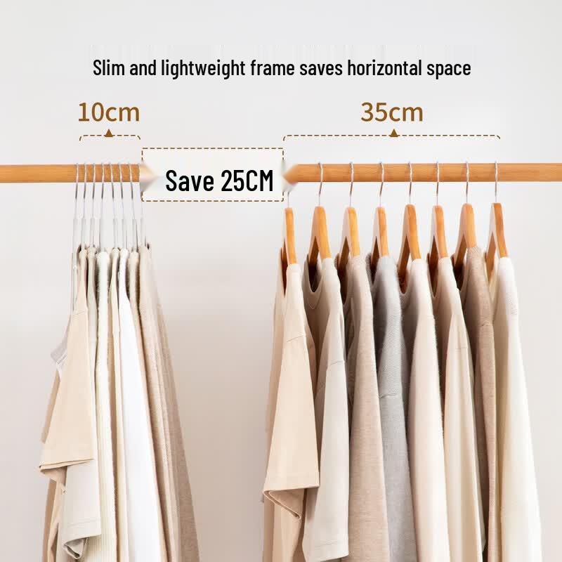 Premium Non-Slip Wardrobe Hangers (10-Pack)