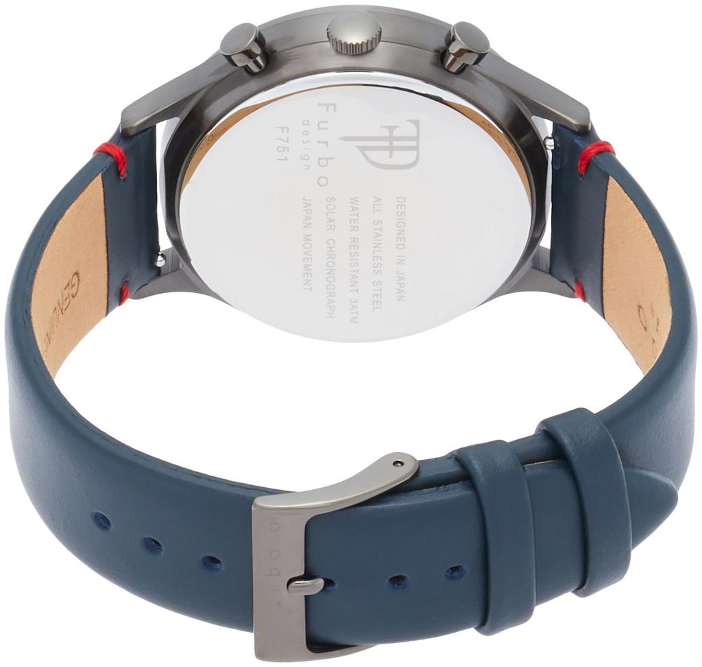 [Fulbo Design] F751-GWHNV Men's Watch, Blue