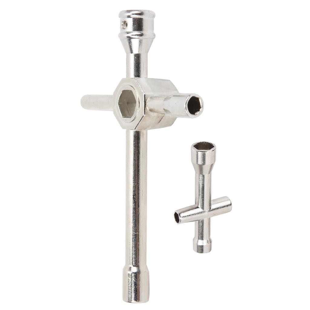 2Pcs Steel Cross Wrenches Sleeve Hex Driver Spanner Wheel Repair Tools for RC Car