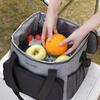 Oxford Cloth Multifunctional Insulated Picnic Bag - Large Capacity, Waterproof, Ideal for Outdoor Camping