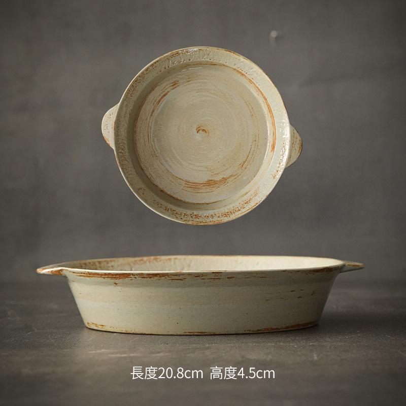 Light Luxury Plate Dish Steak Dining Plate Creative Western Dish Pasta Plate Japanese Tableware Internet Celebrity
