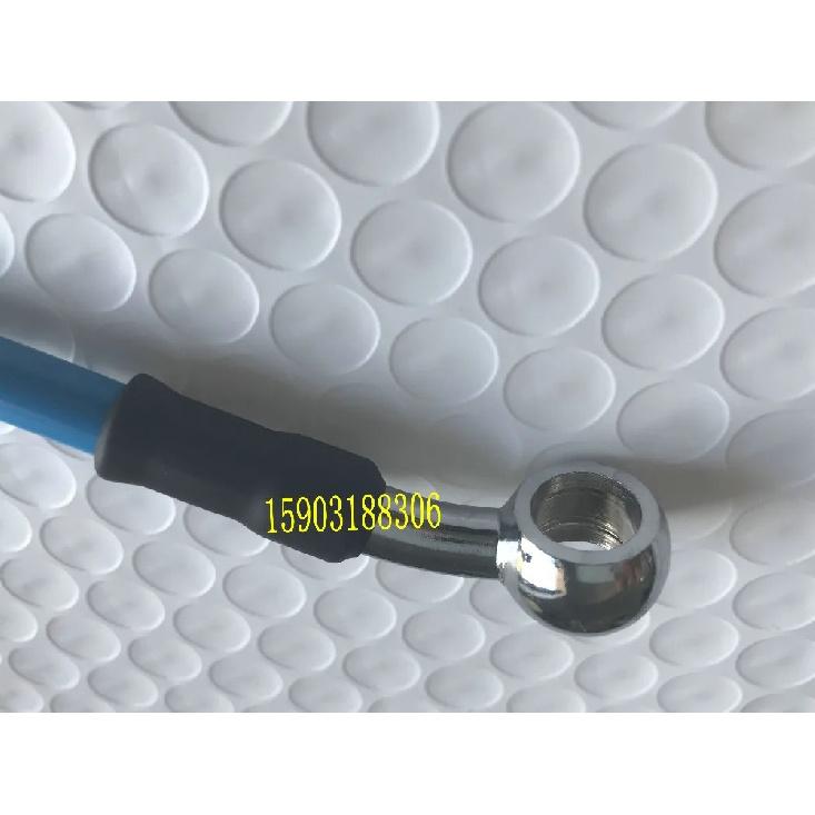 60CM length An3 1/8 HL SAE J1401 Racing Auto Brake Hoses Assembly with 10mm Banjo Eye Fitting Motorcycle Brake Hose