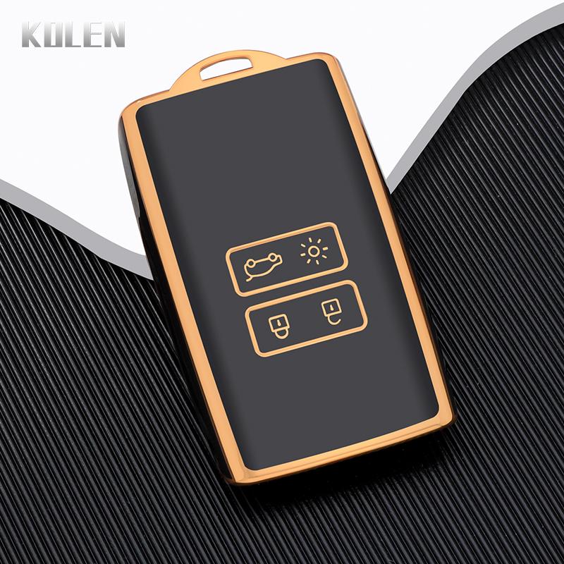 Tpu Car Key Cover Case Shell Fob For Renault Koleos Kadjar Captur Megane Talisman Espace Clio Zoe Scenic 4 Arkana Dacia Sandero