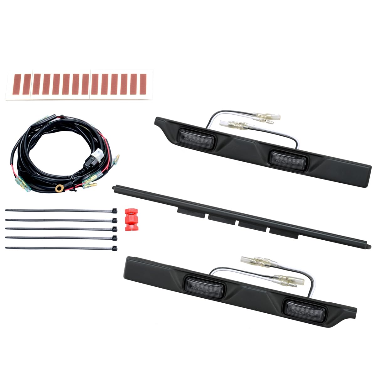 

IPF Grille Marker Kit for Land Cruiser Specially No Modification Easy Integrated Vehicle Inspection Smoked White 250, Designed, Required,