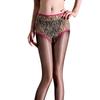 Oil Shiny Elastic Bandage Leopard Pantyhose | 2-In-1 Fashion Briefs & Stockings Maid Dance Cosplay Sexy Tights Pantyhose Sexy