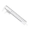 Dual-Scale Vernier Caliper, 0-150mm, Plastic Antique Student Measuring Tool