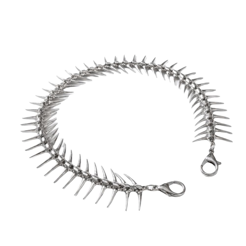 Long Size Pant Chain Spiked Thorn Bag Pendant Hip-Hop Keychain  Men