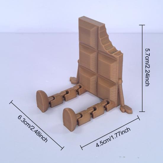 3D Printed Coffee Corner Figurine Moka Pot/Mug/Coffee Bean/Chocolate Figurine with Articulated Legs for Office Home Shelf Decor Funny Gifts