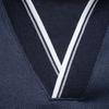 European and American Style Men's Spring Summer T-Shirt Solid V-Neck Polo Shirt Workwear Fashion Short Sleeve Top