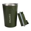 Double Layer Vacuum Mug Leakproof Lid Stainless Steel Mug Portable Insulated Mug  Cold Drinks