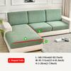Large Leaf Jacquard Sofa Cover,  Cat Scratch Resistant, Stretchable,Durable Elastic Sofa Cover for Bedroom, Office, Living Room Home Decor