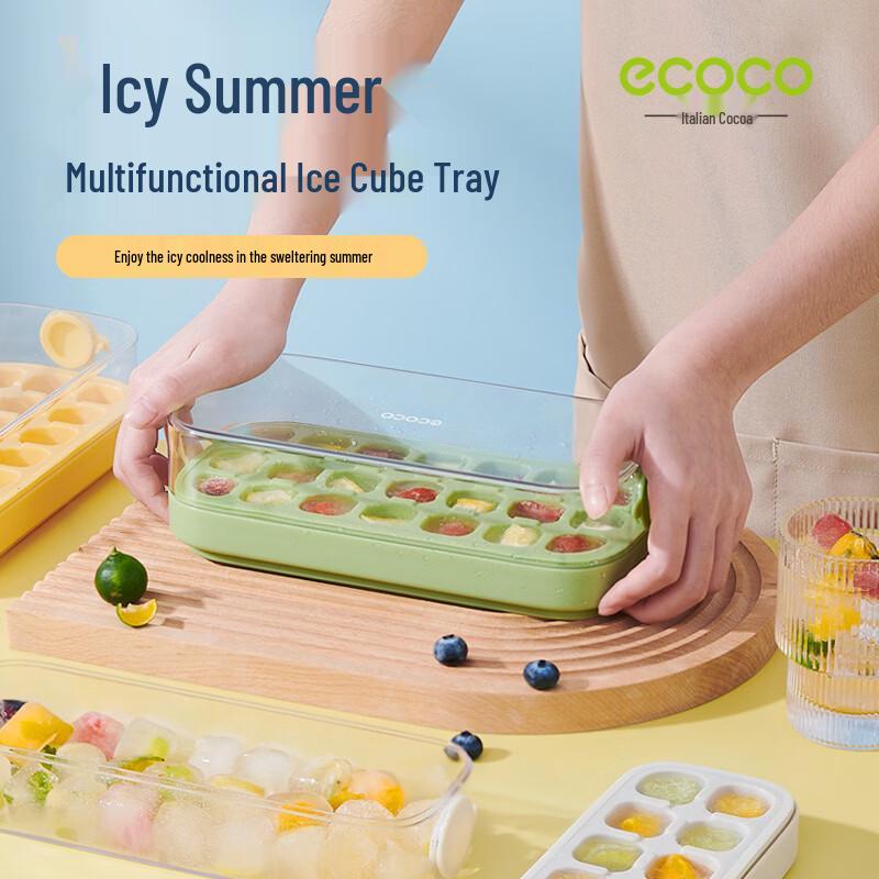 Ecoco Food-Grade Silicone Ice and Popsicle Molds