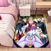 3D HD Villains Cartoon Carpet LivingRoom Bedroom Sofa Doormat Home Decor Mat Non-slip Floor Rug Luxury Gifts for Kids and Adults