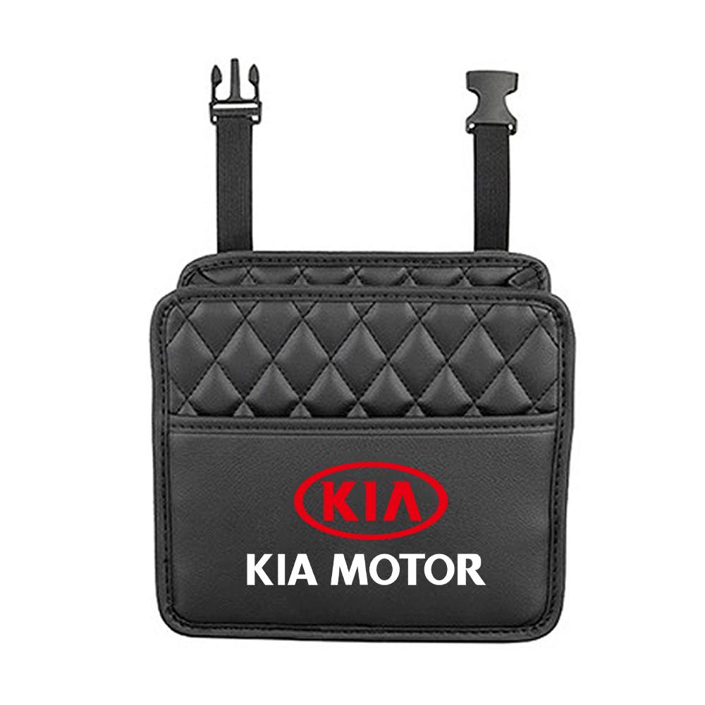 

2026 Горячая Автомобильная Наклейка Подвесная Сумка-Органайзер на Спинку Автокресла из Искусственной Кожи Автоаксессуары для Kia Sportage 3 Rio K2 Picanto Soul EV6 Ni
