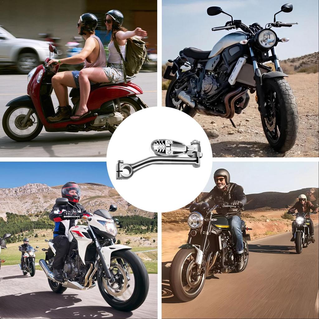 Motorcycle Kickstarters, Kickstart Levers, Motorcycle Kickstart Lever Accessories | 12mm Mounting Hole Kickstarter Replacement,