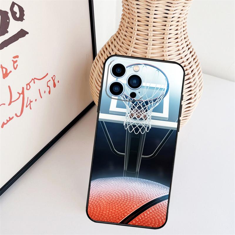 Basketball Handyhülle Für iPhone 17 Pro Max 16 15 11 12 13 14 Pro Max mini 15 16 Plus 16e 17 Air Cover