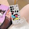 Disney Love Mickey Minnie Transparent Case For Samsung Galaxy S26 S25 Ultra S24 S22 S26 Plus S20 S23 S21 S25 FE 5G Clear Cover