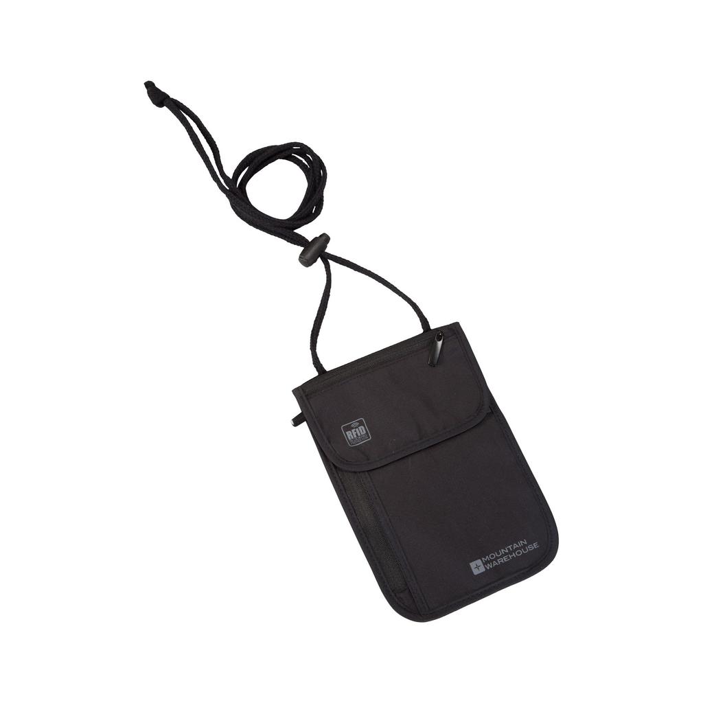 Mountain Warehouse Logo RFID Blocking Neck Pouch