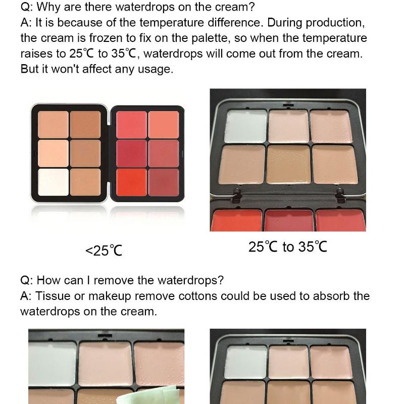 12-Color Blush Iron Box Matte Pearlescent Rouge Makeup Highlight Grooming Plate