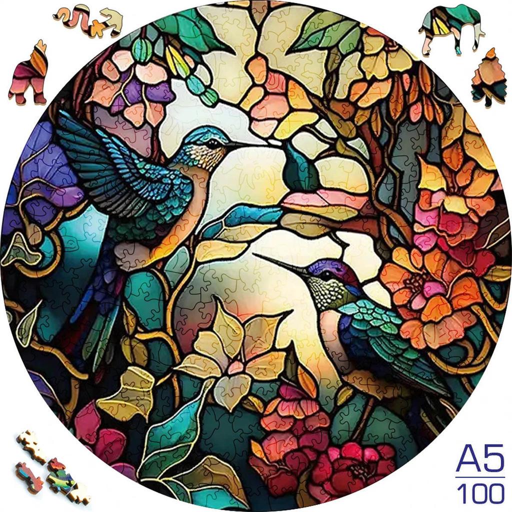 Non-Toxic Koala Animal Jigsaw Puzzles For Adult Or Kids3D Wooden Puzzle Boutique Gift Box Packaging Children Christmas Gifts