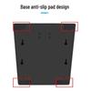 Adjustable 13-24" Computer Monitor Stand – No-Drill, Folding VESA Bracket