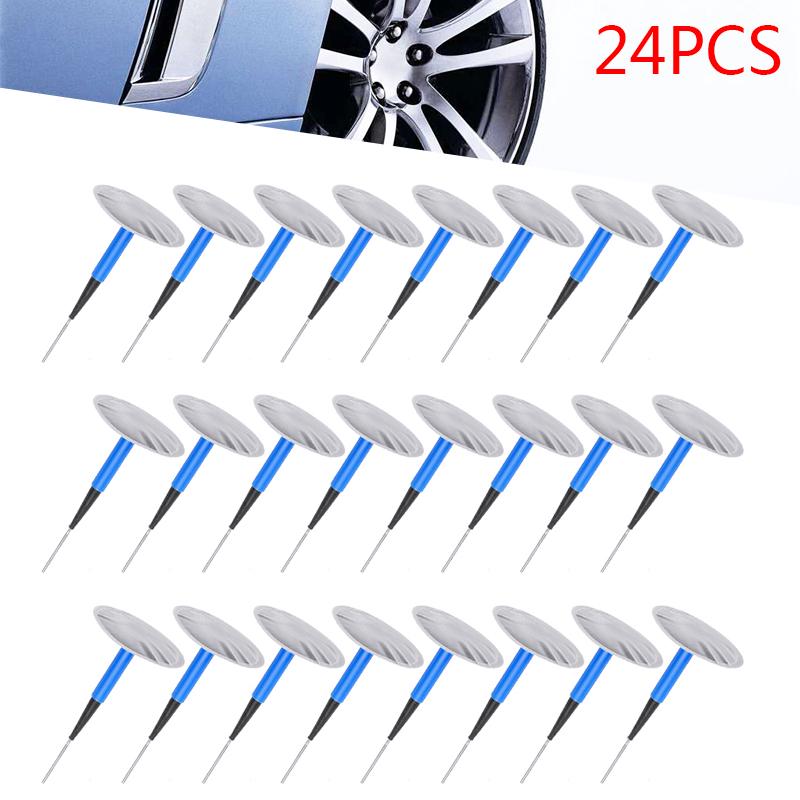 24Pcs Pilz Plug Patch Auto Tubeless Reifen Pannenreparatur Wired 6mm Pilz Plug Patch Reifen Plug Patch Reifenreparatur Patch Plug
