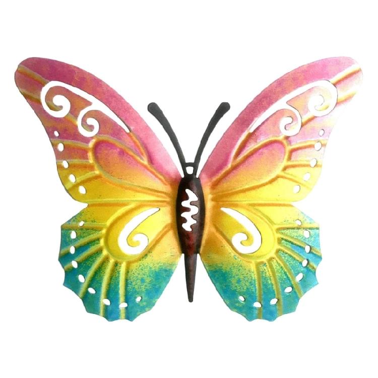 Artistic Butterfly Wall Decors Butterfly Sculpture for New Homeowner or Holiday Occasion Like Weddings Home Decoration фиолетовый