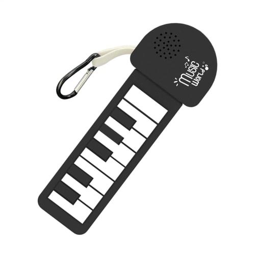 M-i-ni Electronic Piano, Roll-Up Piano Keyboard, Beginner's Musical Instrument, 21.7x13.2x2cm Portable and Lightweight Design Silicone Folding Foldabl