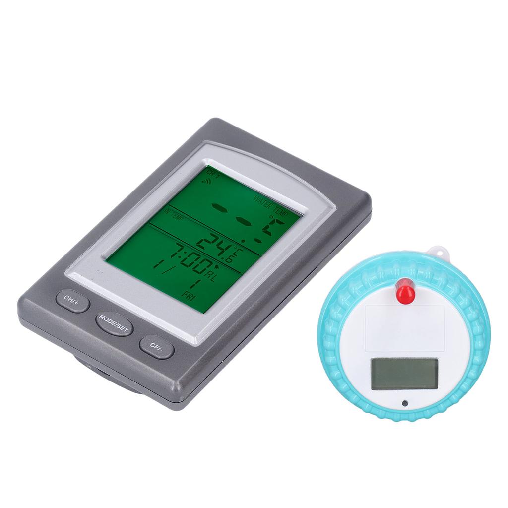 Poolthermometer Drahtlos Fernbedienung Digitales Poolthermometer für Badewasser Spas Whirlpools