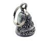 Guardian Bell USA AMGB-054 Made In USA GUARDIAN BELL BIKER GRANDMA Biker Granma Amulet Keychain Traffic Safety Amulet Bell