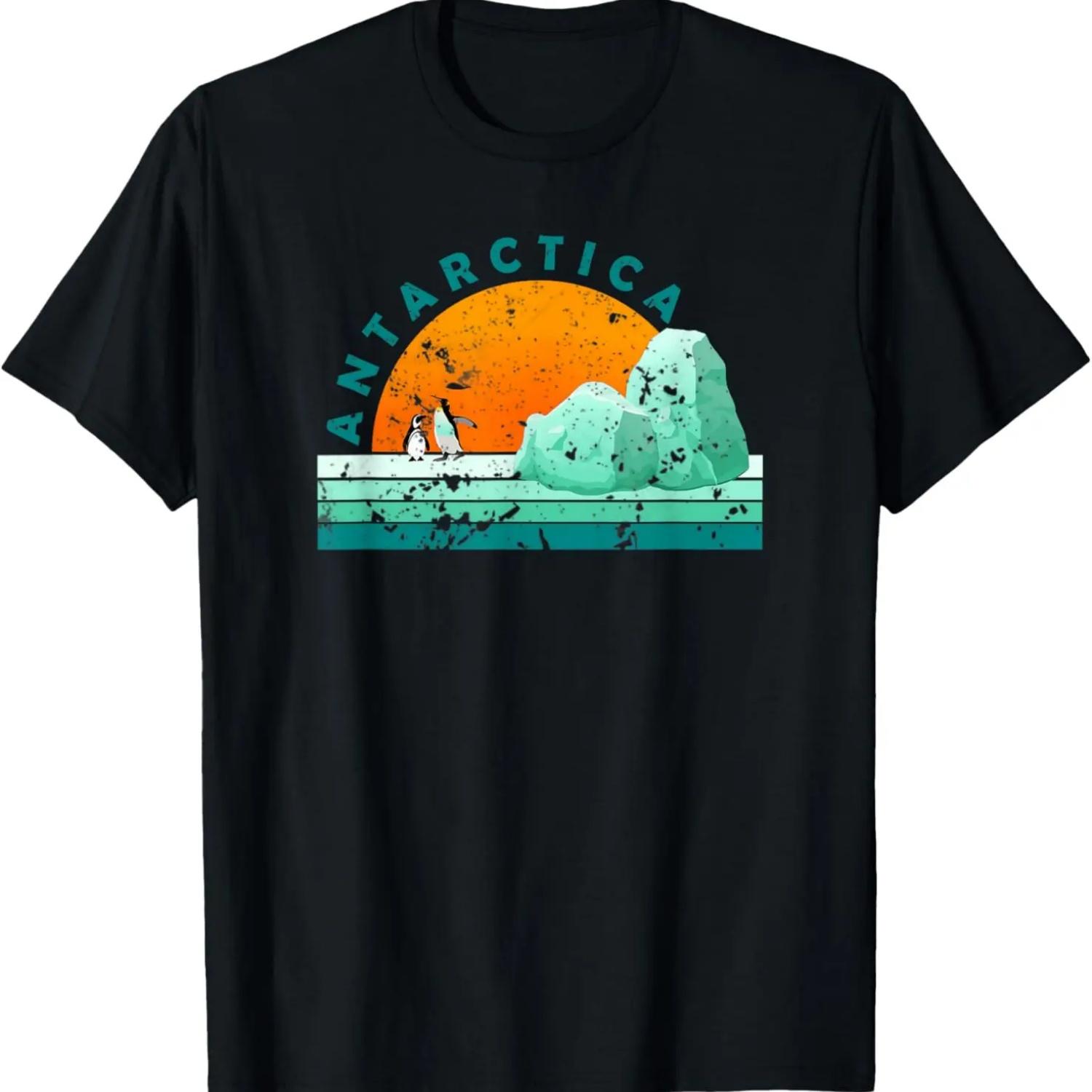 

Antarctica - Tourist Vintage Vacation T-Shirt XXXXXL