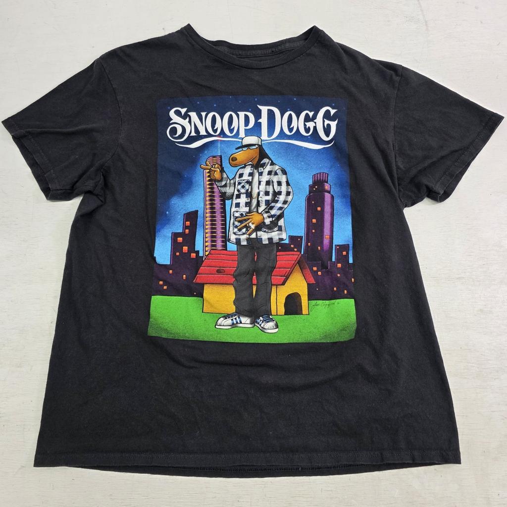 Snoop Dogg Rajzfilm Kutya Grafikai Póló Felnőtt L Méret Rap Zene Hip Hop Joe Cool Uniszex Póló