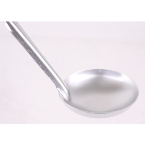 Maekawa Metal Industries Kozuchi Anodized Aluminum Ladle, 10.5cm, Silver, 055103