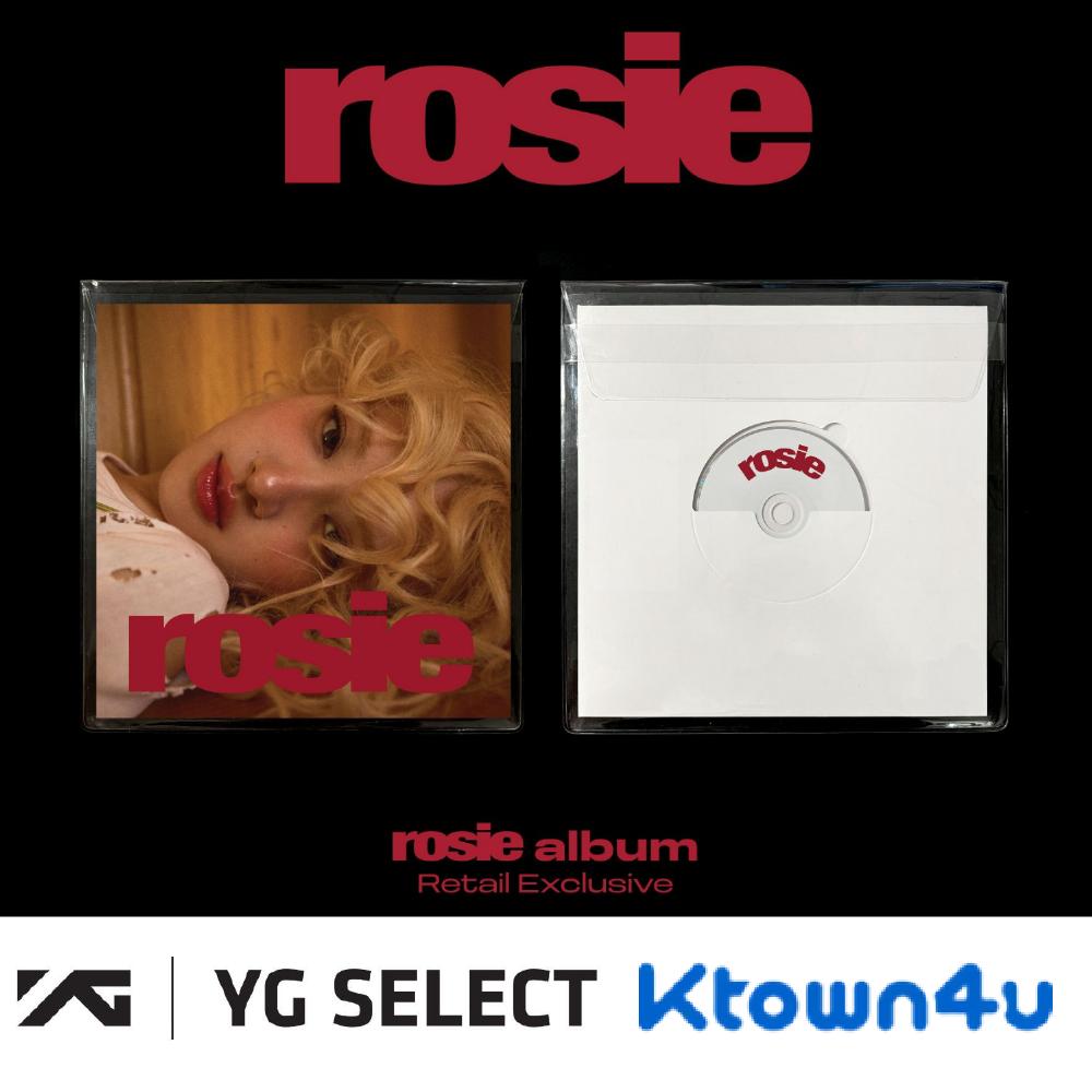

Предварительный заказ BLACKPINK ROSE Первый студийный альбом ROSIE Эксклюзивная розничная версия. и почта YG SELECT POB