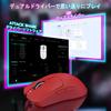 MAMBASNAKExATTACK SHARK X1 Gaming Lightweight Omron Optical 100 RGB Charging Cloud AI Pro Customizable Teflon Feet Mouse, 49g,