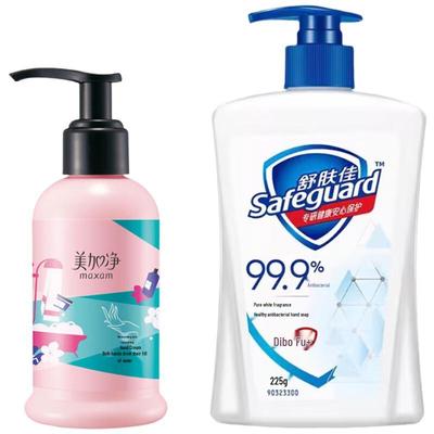 Safeguard Anti-Bacterial Hand Wash & Moisturizing Hand Cream Set