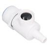Pool Cleaner Connector Assembly Universal Wall Fitting Connector Assembly With 2pcs Nut For Polaris Zodiac 91009001