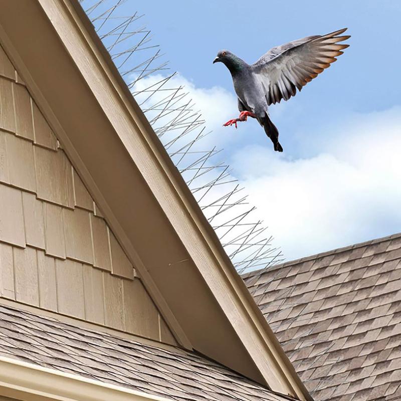 Defender Birds Spikes Fence Wall Anti-Bird Pigeon Protector Repeller Deterrent