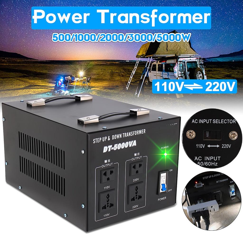 220V auf 110V Converter 2000W Heavy Duty Voltage Regulator Converter Power Transformer
