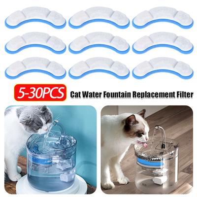 Filtro de Repuesto para Fuente de Agua para Gatos Mejorado Filtro para Fuente de Gatos Herramienta de Limpieza para Bomba de Agua Filtro de Carbón Activado para Gatos Perros