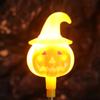 Luminous Spring Glitter Stick LED Pumpkin Ghost Hand Lantern Halloween Pumpkin Lantern  Boys Girls