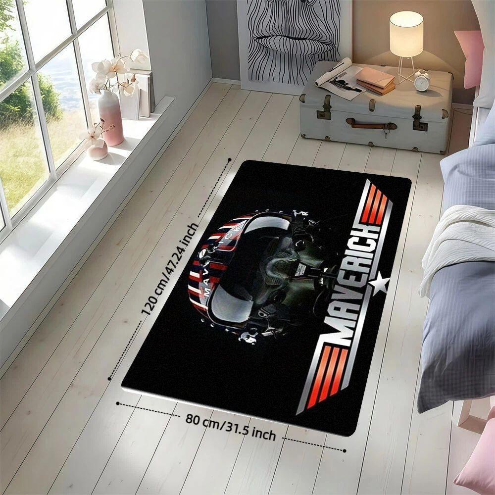Durable Maverick Themed Door Mat Rug for Entrance Floor Decoration Modern Home Indoor Outdoor Mat 40x60cm