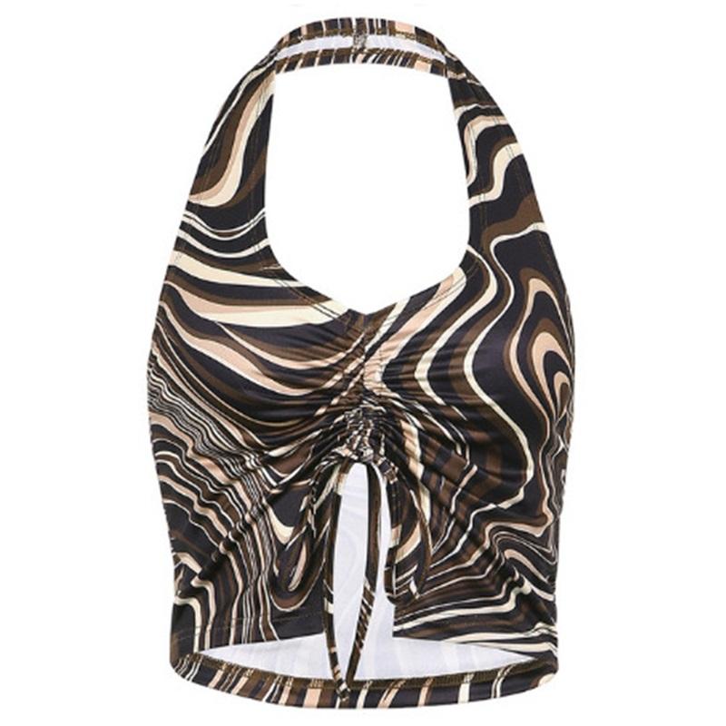 Top Corset Negru Maro Sexy Drăguț cu Bretele Spaghetti Topuri Crop Fashion High Street Vară Femei Top Anii 90 Y2k Estetic Cămășuțe