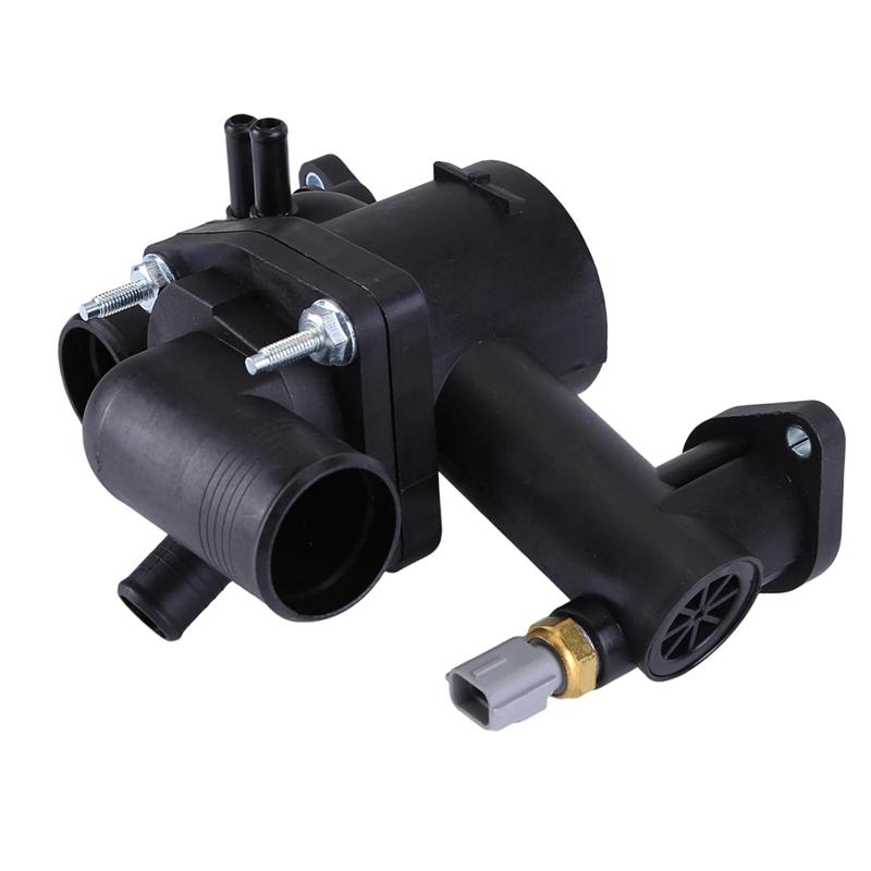 Ac29-AJ89485 AJ87947 Thermostat Housing Assembly + Water Outlet For Jaguar S-Type XJ8 XJR 4.2L 2003-2005