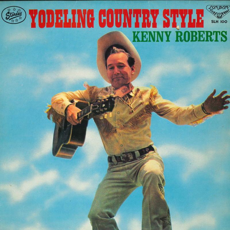 LP Record KENNY ROBERTS - Yodeling Country Style SLH100 LONDON STEREO P 1968 Japan Country/Folk Used