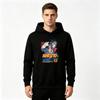 Men's Pullover Hoodie Classic Anime Print Casual Long Sleeve Sweatshirt for Daily Wear