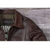 Chinese Size Vintage Genuine Leather Jacket Men Real Cowhide Air Force Flight Suit A2 Pilot Jacket Bomber Jacket
